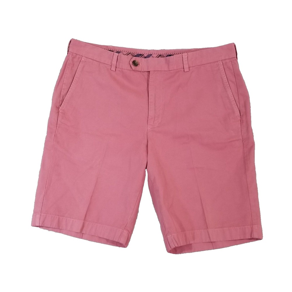 Brooks Brothers short men's 38 x 10.5 pink cotton Bermuda preppy luxury beach